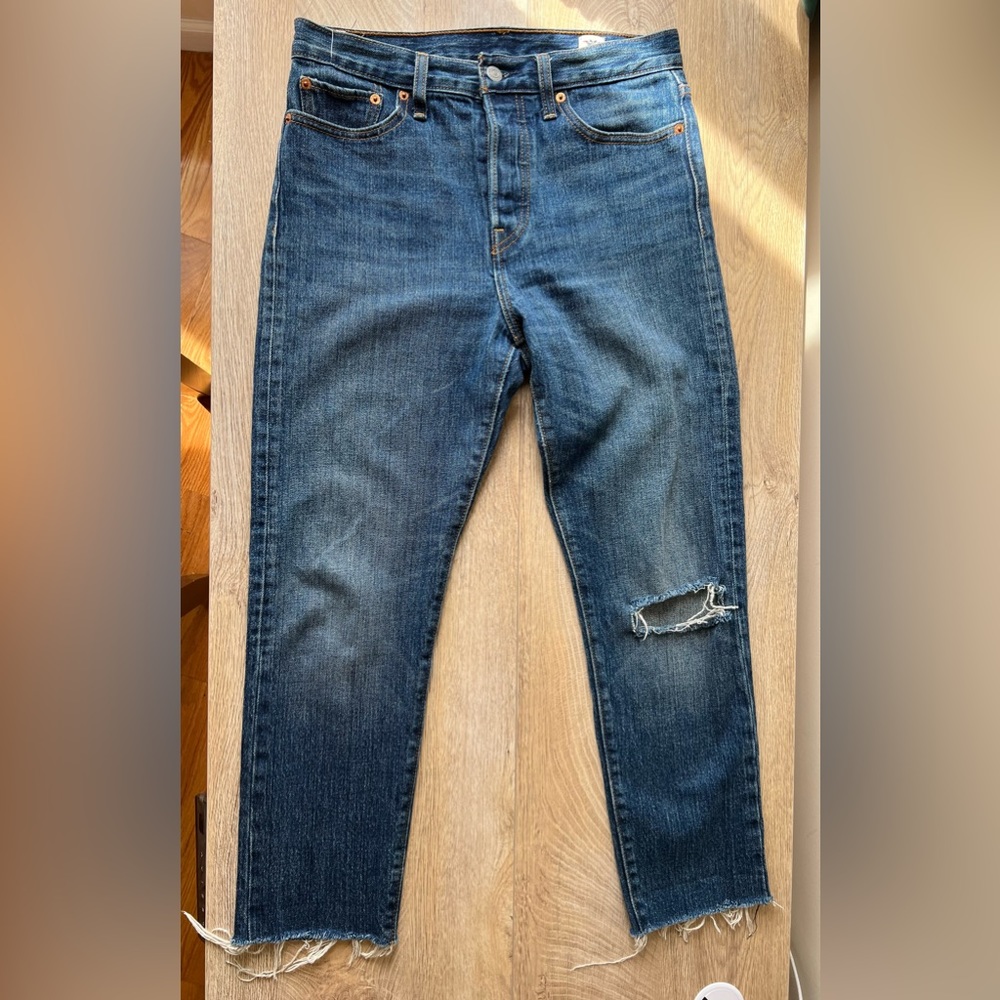 Levi Strauss & Co. Dark washed Blue Jeans